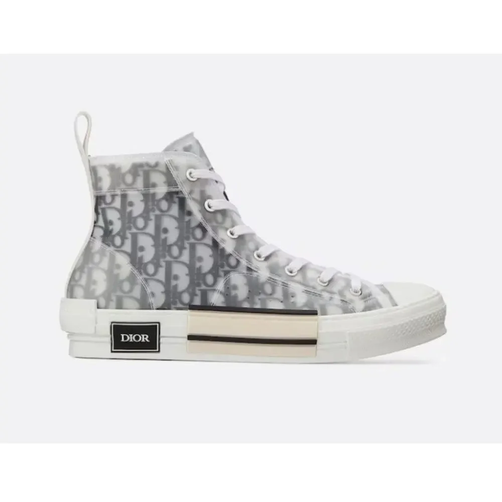 Dior - B23 HIGH-TOP SNEAKER in White and Black